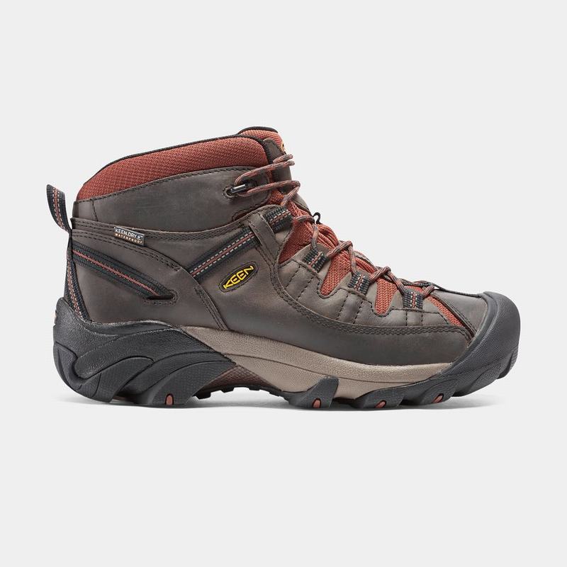 Keen Targhee II Waterproof Mid - Erkek Trekking Bot - Çikolata - Turkey (326598GNL)